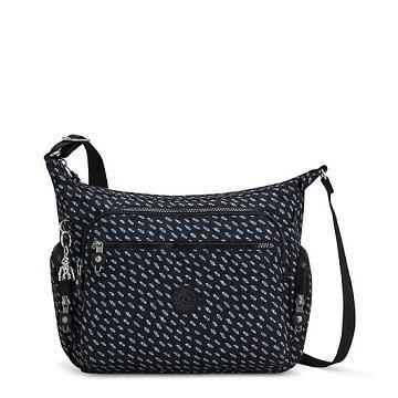 Kipling Gabbie Printed Crossbodytassen Zwart | BE 1161UZ